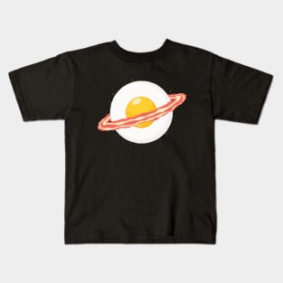 Outer Space Breakfast Kids T-Shirt